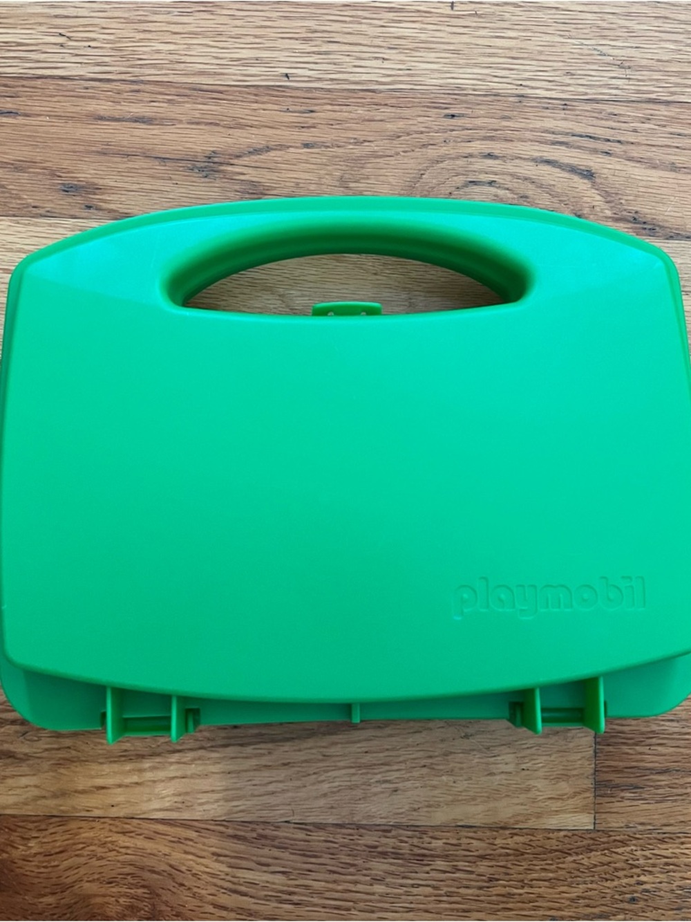 Playmobil Green Accessory Carrying Case Travel Organization - Picture 1 of 5